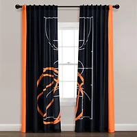 Basketball Game Curtain Panel Set, 84 in.