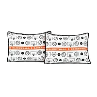 Black Basketball Full/Queen 5-pc. Quilt Set