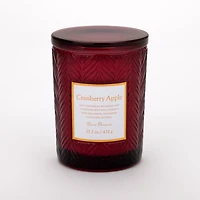 Cranberry Apple Embossed 2-Wick Jar Candle