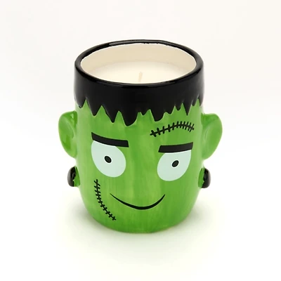 Frankenstein Shaped Jar Candle