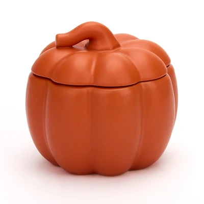Warm Pumpkin Vanilla Shaped Jar Candle