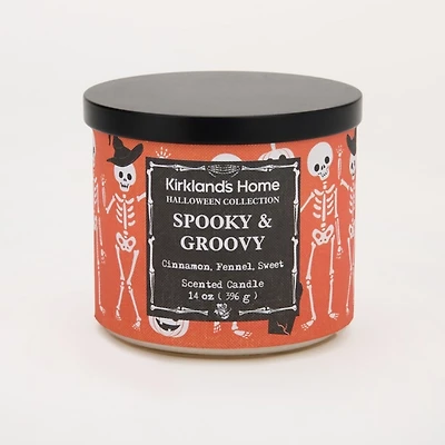Spooky & Groovy 3-Wick Jar Candle