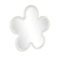 White Flower Kids Wall Mirror