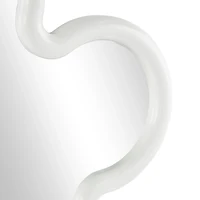 White Flower Kids Wall Mirror