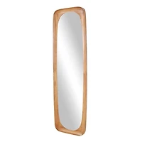 Natural Wood Teddy Floor Length Wall Mirror