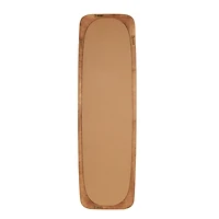 Natural Wood Teddy Floor Length Wall Mirror