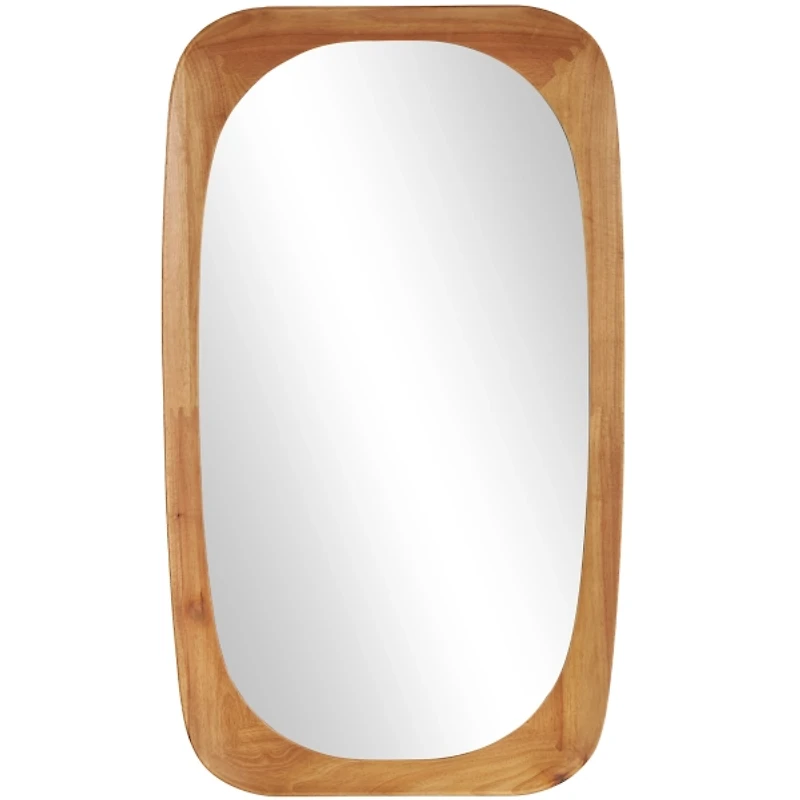 Natural Wood Teddy Wall Mirror