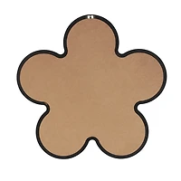 Black Flower Kids Wall Mirror