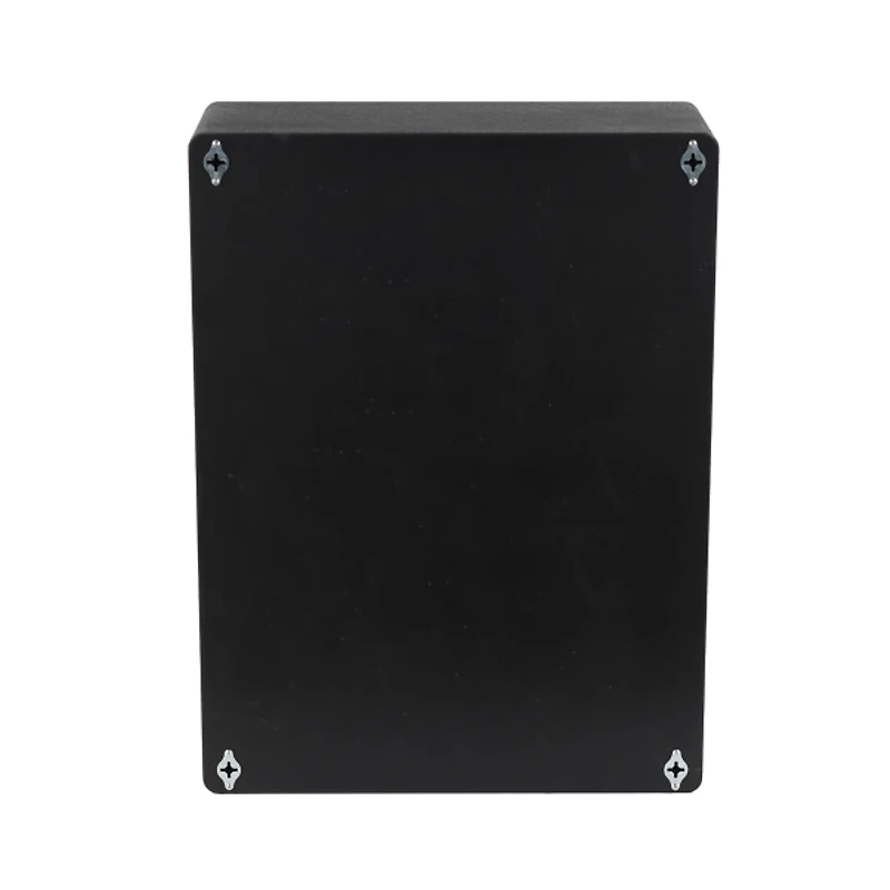 Black Floating Cubby Wall Cabinet