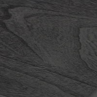 Oiled Black Wood Square Accent Table