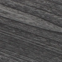 Black Wood Heart Shaped Top Accent Table