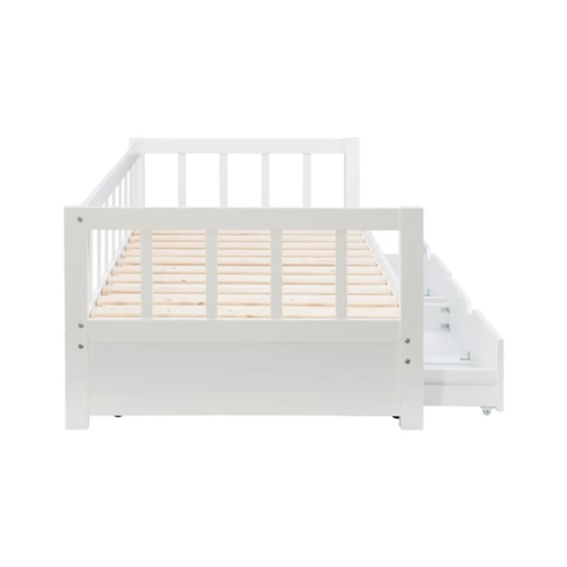 White Hadley Twin Trundle Daybed