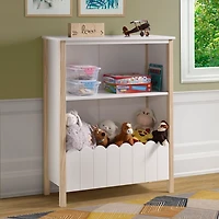 White Wood Fence Millie Bookcase