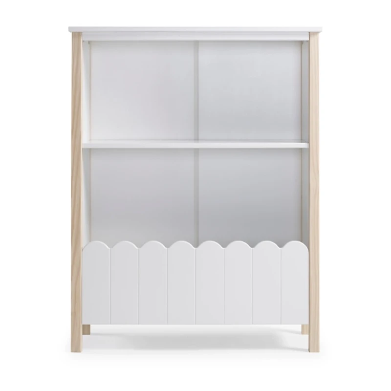 White Wood Fence Millie Bookcase