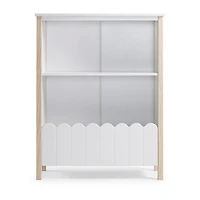 White Wood Fence Millie Bookcase
