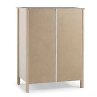 White Wood Fence Millie Bookcase