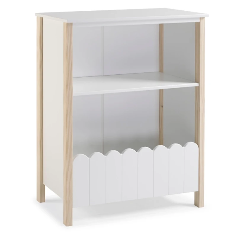 White Wood Fence Millie Bookcase