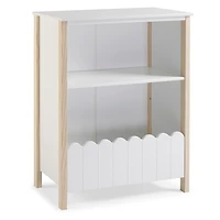 White Wood Fence Millie Bookcase