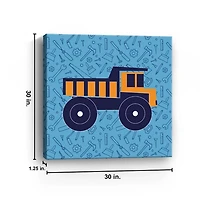 Builder Kids Canvas Art Print, 30x30