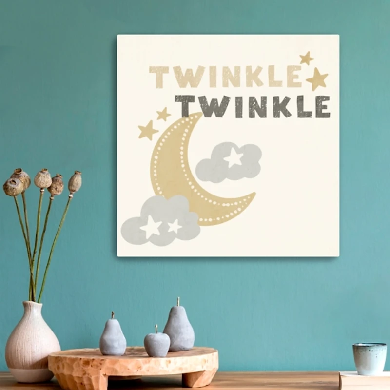 Twinkle Twinkle Canvas Art Print