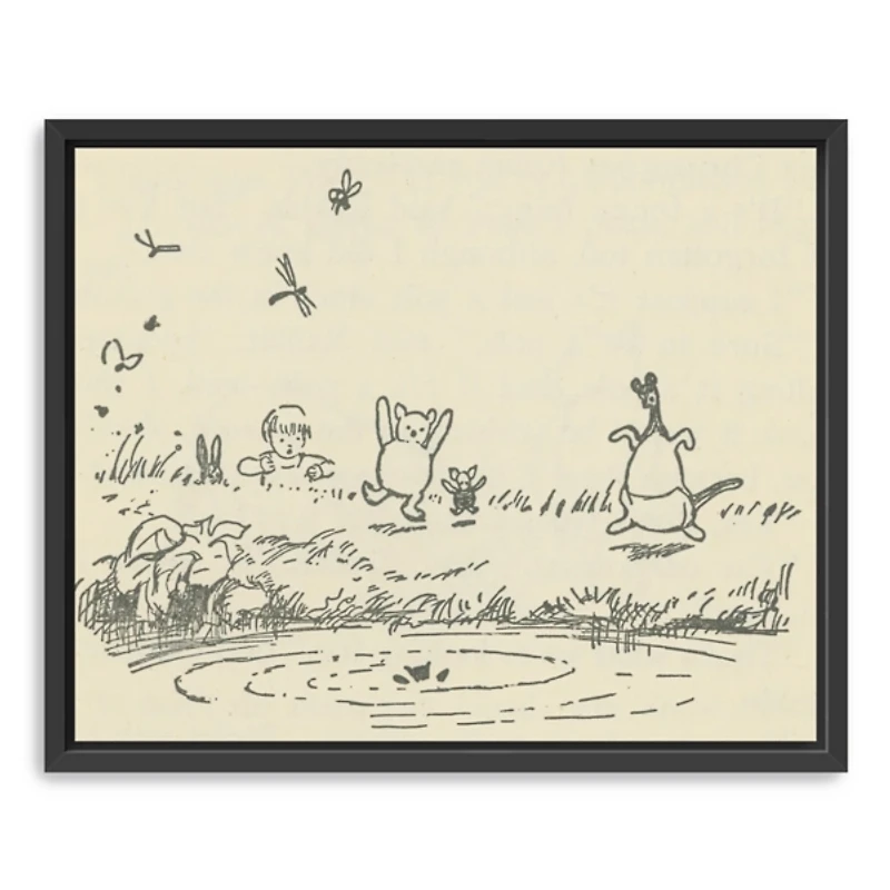 Roos Fallen Framed Canvas Art Print, 22x18