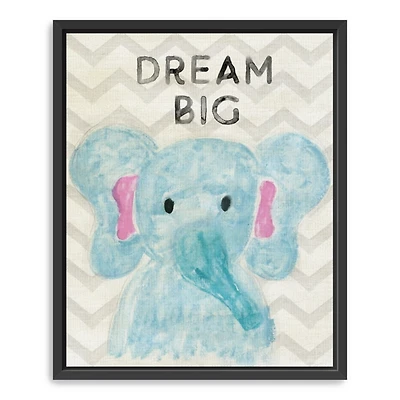 Dream Big Kids Framed Canvas Art Print, 26x32