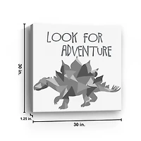 Look For Adventure Canvas Art Print, 30x30