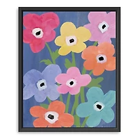 Flower Market Kids Framed Canvas Art Print, 26x32