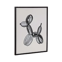Dog Balloon Animal Framed Art Print