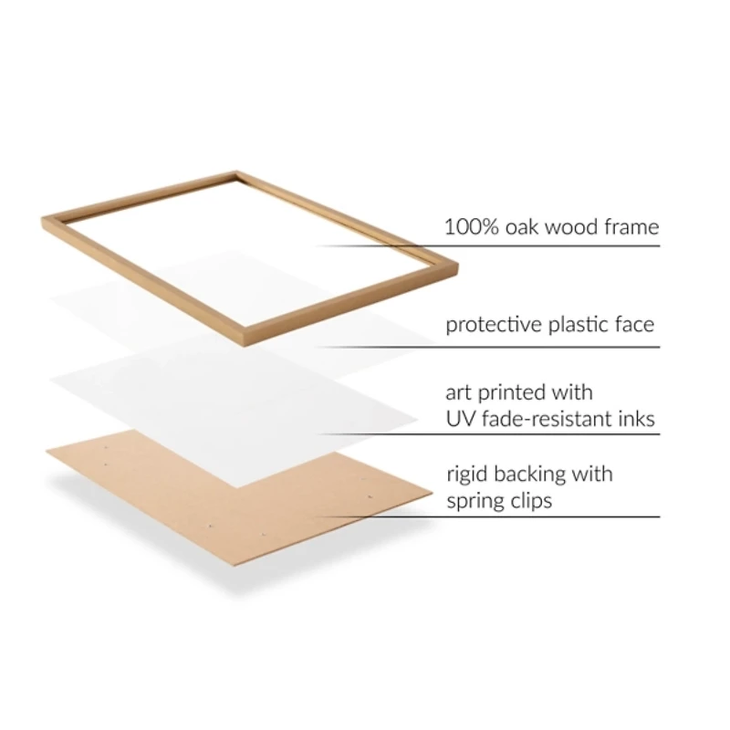 Pink Bow and Cherries Framed Art Print, 16x20