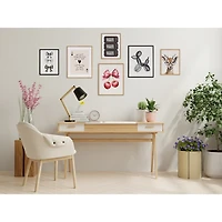 Black Bows Framed Art Print, 16x20