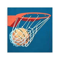 Blue Perfect Shot Kids Canvas Art Print, 30x30