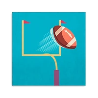 Blue Goal Getters Kids Canvas Art Print, 30x30