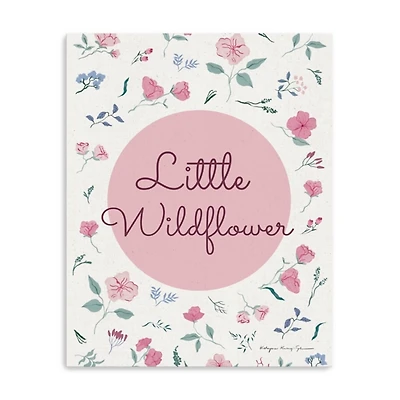 Little Wildflower Garden Canvas Art Print