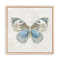 Botanical Butterfly II Framed Canvas Art Print