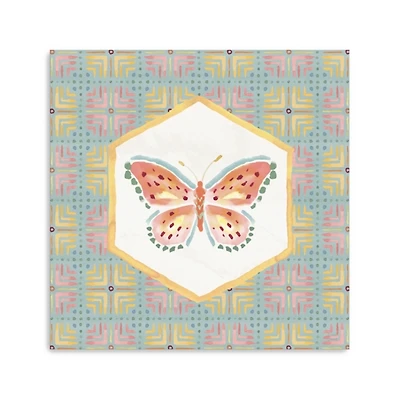Wings and Things Butterfly Canvas Art Print