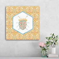 Wings and Things Beetle Canvas Art Print