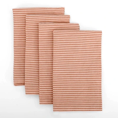Spice Bea Stripe Napkins, Set of 4
