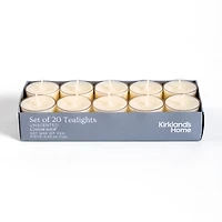 Ivory Tealights 20-pc. Set