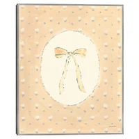 Tied Up With a Bow Framed Canvas Art Print