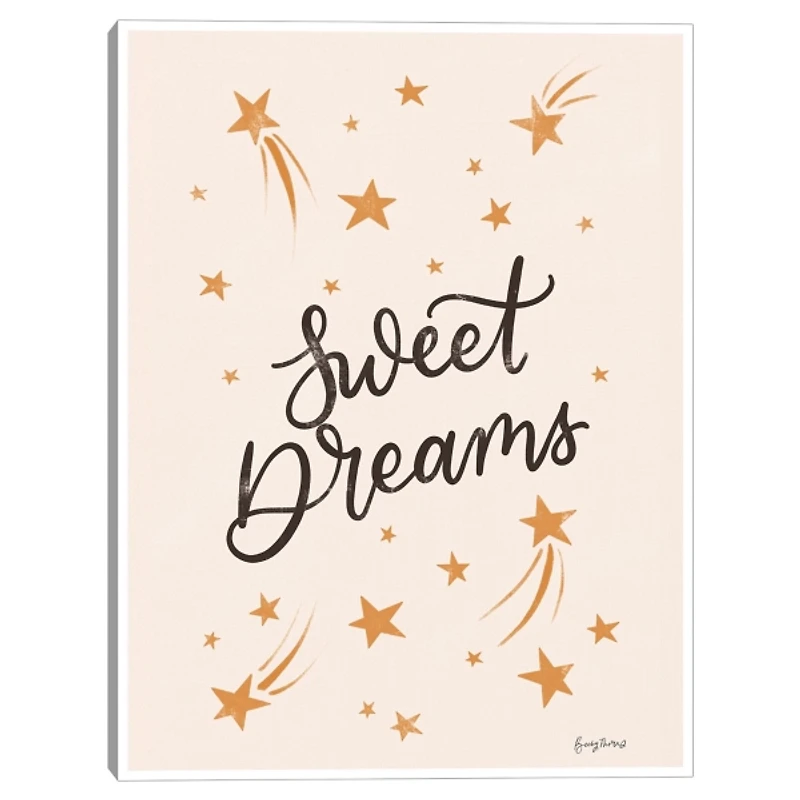 Sweet Dreams Kids Framed Canvas Art Print