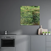 The Waterlily Pond Canvas Art Print