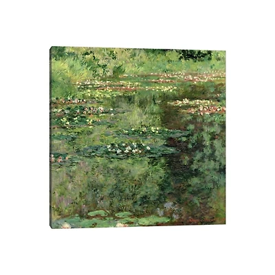 The Waterlily Pond Canvas Art Print