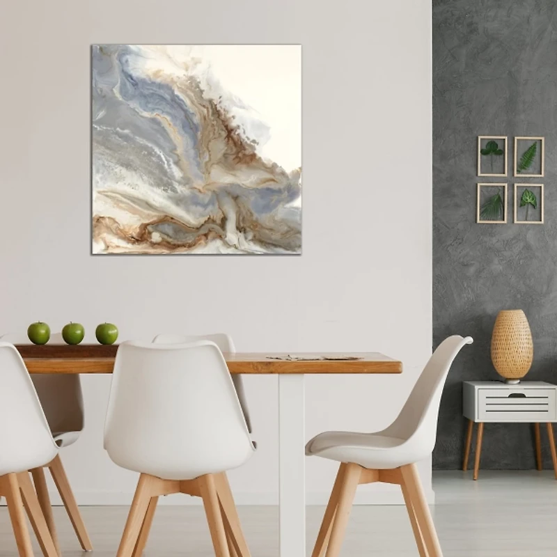 Neutral Forthcoming Canvas Art Print