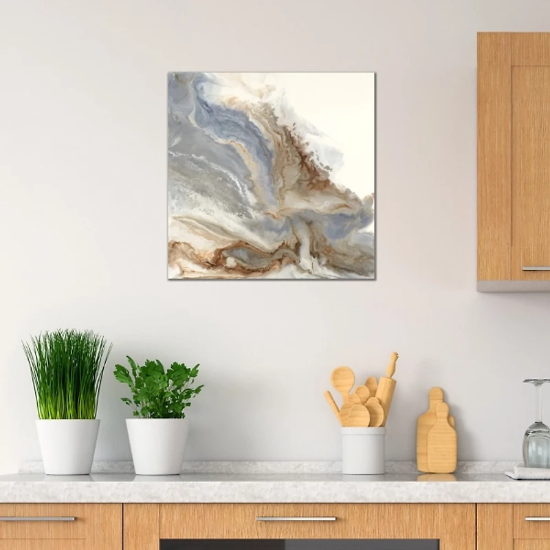 Neutral Forthcoming Canvas Art Print