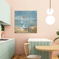 Sailing Away Canvas Art Print