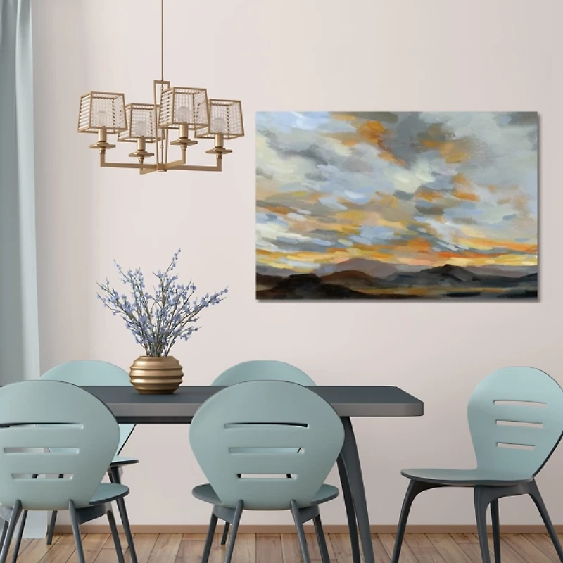 High Desert Sky Canvas Art Print