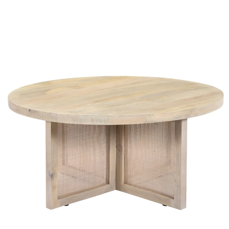 Natural Round Wyeth Coffee Table