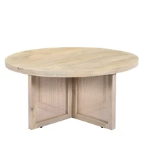 Natural Round Wyeth Coffee Table