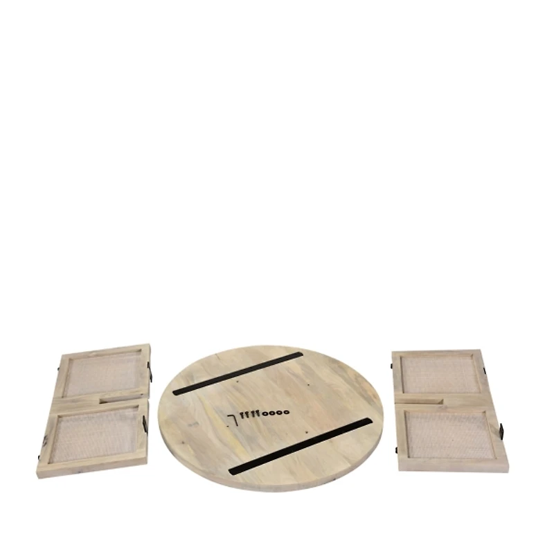 Natural Round Wyeth Coffee Table